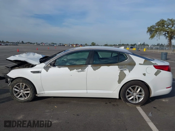 2013 Kia Optima LX with VIN 5XXGM4A78DG232064, listed as a IAAI auction lot 41753192 with 170,443 mi miles. Bid and sale history available at carsss.com. Image 14.