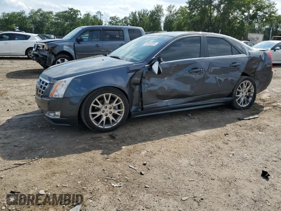 2013 Cadillac CTS Premium с VIN 1G6DP5E34D0151591, выставлен на аукционе Copart как лот 63668325 с пробегом 59 477 миль миль и Списание • Salvage title. История ставок и продаж доступна на DreamBid. Изображение 1.