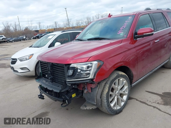 2019 Ford Expedition Limited with VIN 1FMJU2AT6KEA81214, listed as a IAAI auction lot 41721692 with 96,087 mi miles. Bid and sale history available at carsss.com. Image 6.