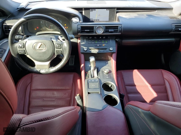 2016 Lexus RC 200t with VIN JTHHA5BCXG5003021, listed as a Copart auction lot 86369494 with 61,614 mi miles and Clean Title. Bid and sale history available at carsss.com. Image 8.