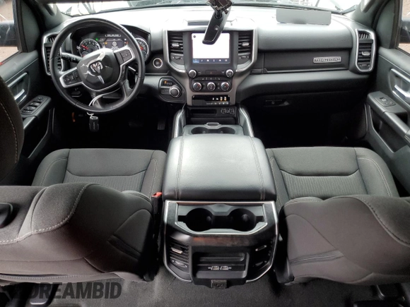 2022 Ram 1500 Big Horn with VIN 1C6RREMT0NN393921, listed as a Copart auction lot 51179695 with 79,839 mi miles and Salvage Title. Bid and sale history available at carsss.com. Image 8.