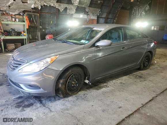 2011 Hyundai Sonata GLS with VIN 5NPEB4AC5BH014532, listed as a Copart auction lot 47624645 with 156,062 mi miles and Clean Title. Bid and sale history available at carsss.com. Image 1.