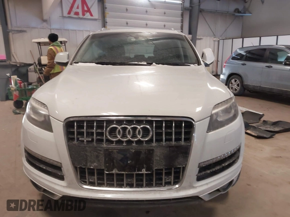 2013 Audi Q7 3.0T Premium Plus with VIN WA1LGAFE6DD004998, listed as a IAAI auction lot 41607118 with 1 mi miles. Bid and sale history available at carsss.com. Image 12.