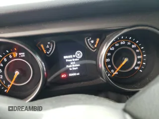 2021 Jeep Wrangler Unlimited Sport S with VIN 1C4HJXDG4MW609644, listed as a Copart auction lot 55459145 with 55,400 mi miles and Salvage title. Bid and sale history available at DreamBid. Image 9.