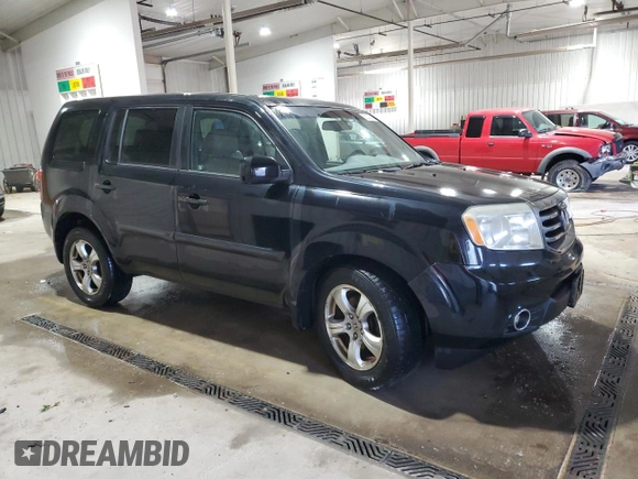 2012 Honda Pilot EX-L with VIN 5FNYF4H78CB017208, listed as a Copart auction lot 52321835 with 196,953 mi miles and Salvage Title. Bid and sale history available at DreamBid. Image 4.