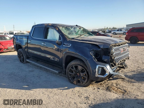 2022 GMC Sierra 1500 Limited Denali with VIN 1GTU9FEL5NZ227104, listed as a Copart auction lot 80466874 with 0 mi miles and Salvage Title. Bid and sale history available at carsss.com. Image 4.