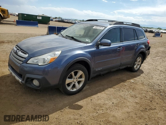 2014 Subaru Outback Limited with VIN 4S4BRBNCXE3300983, listed as a Copart auction lot 63512875 with 183,183 mi miles and Salvage title. Bid and sale history available at DreamBid. Image 1.