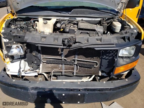2016 Chevrolet Express Cargo Van with VIN 1GCZGHFG0G1124182, listed as a Copart auction lot 48575145 with 178,723 mi miles and Salvage Title. Bid and sale history available at carsss.com. Image 12.