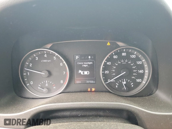 2018 Hyundai Elantra SEL z VIN 5NPD84LF5JH259640, wystawiony jako Copart lot #56842695 z przebiegiem 72 159 mil mil oraz Szkoda całkowita • Salvage title. Historia ofert i sprzedaży dostępna na DreamBid. Obrazek 9.