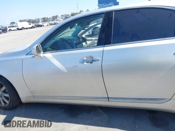 2007 Lexus LS 460 with VIN JTHBL46F875011889, listed as a IAAI auction lot 42554435 with 88,780 mi miles and . Bid and sale history available at DreamBid. Image 14.