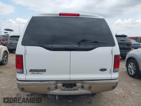 2005 Ford Excursion Eddie Bauer z VIN 1FMNU44L25ED02868, wystawiony jako IAAI lot #42414710 z przebiegiem 30 486 mil mil oraz . Historia ofert i sprzedaży dostępna na DreamBid. Obrazek 16.
