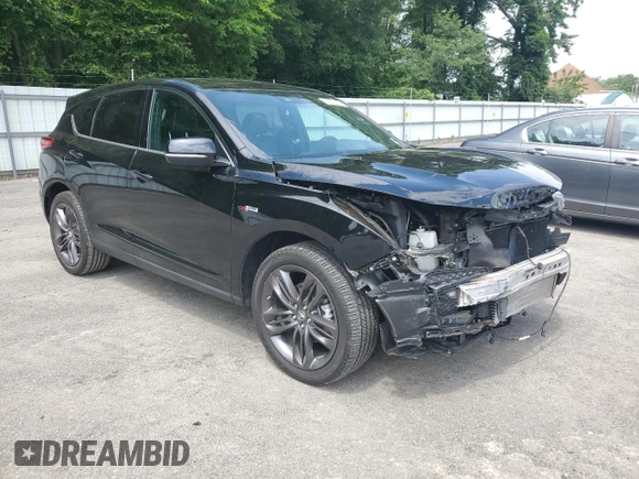 2020 Acura RDX w/A-Spec Pkg with VIN 5J8TC2H67LL041111, listed as a Copart auction lot 63673234 with 38,740 mi miles and Salvage Title. Bid and sale history available at carsss.com. Image 4.