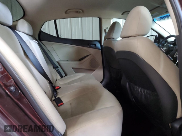 2015 Kia Optima LX with VIN 5XXGM4A7XFG466595, listed as a Copart auction lot 59190135 with 102,847 mi miles and Salvage title. Bid and sale history available at DreamBid. Image 10.
