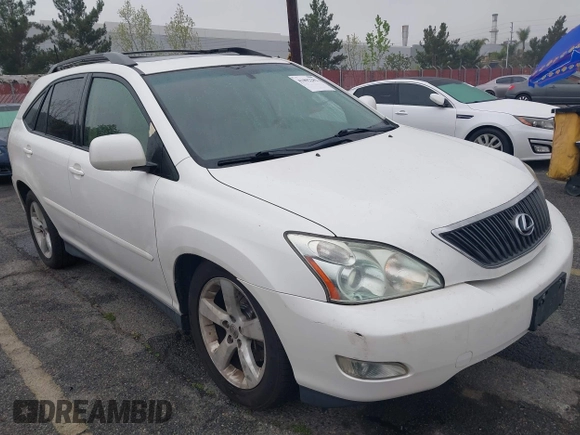 2004 Lexus RX 330 with VIN JTJGA31UX40026896, listed as a IAAI auction lot 41892282 with 159,758 mi miles and . Bid and sale history available at DreamBid. Image 6.