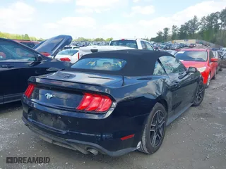 2023 Ford Mustang EcoBoost with VIN 1FATP8UH6P5105295, listed as a IAAI auction lot 41983168 with 40,738 mi miles. Bid and sale history available at carsss.com. Image 4.