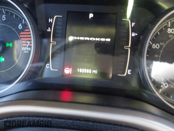 2016 Jeep Cherokee Latitude with VIN 1C4PJLCB5GW274831, listed as a IAAI auction lot 41726186 with 1 mi miles. Bid and sale history available at carsss.com. Image 7.