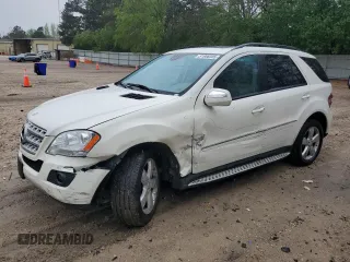 2009 Mercedes-Benz M 350 with VIN 4JGBB86E29A528775, listed as a Copart auction lot 51906305 with 176,375 mi miles and Salvage Title. Bid and sale history available at carsss.com. Image 1.