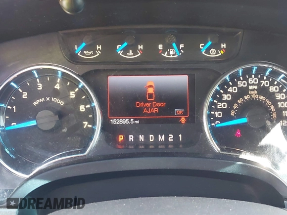 2013 Ford F-150 XL with VIN 1FTFW1CTXDKE02736, listed as a IAAI auction lot 42679036 with 152,895 mi miles and . Bid and sale history available at DreamBid. Image 7.