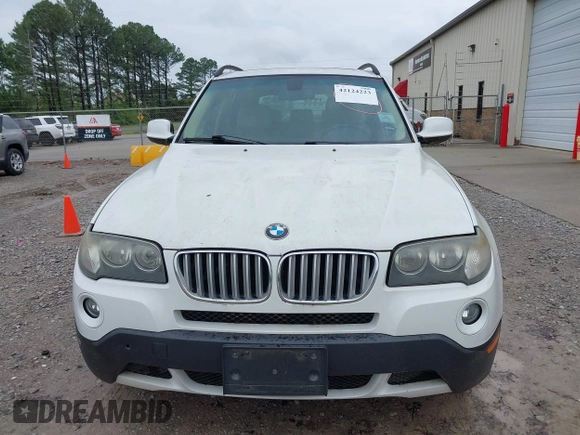 2010 BMW X3 xDrive30i with VIN WBXPC9C45AWJ38577, listed as a IAAI auction lot 42124223 with 217,075 mi miles. Bid and sale history available at carsss.com. Image 6.