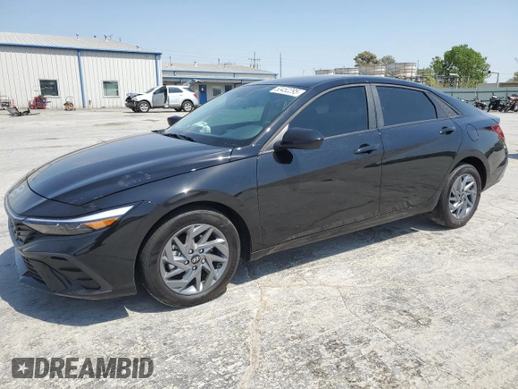2024 Hyundai Elantra SEL with VIN KMHLM4DG3RU813060, listed as a Copart auction lot 53452295 with 5,625 mi miles and Salvage title. Bid and sale history available at DreamBid. Image 1.