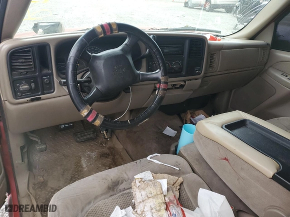 2001 Chevrolet Silverado 1500 LS with VIN 2GCEC19T211107489, listed as a Copart auction lot 87036414 with 462,469 mi miles and Salvage Title. Bid and sale history available at carsss.com. Image 8.