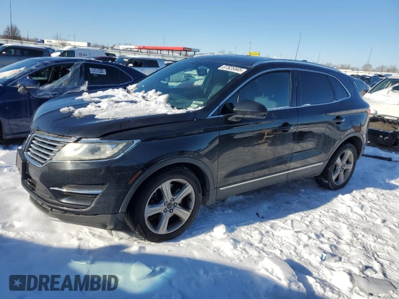 2015 Lincoln MKC with VIN 5LMCJ1A93FUJ36498, listed as a Copart auction lot 87825565 with 222,477 mi miles and Salvage Title. Bid and sale history available at DreamBid. Image 1.