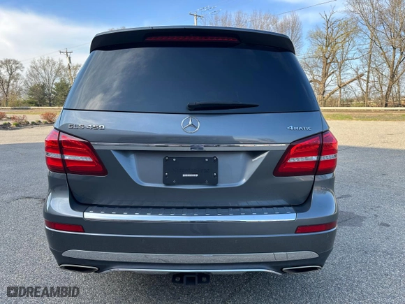 2018 Mercedes-Benz GLS with VIN 4JGDF6EE2JB005743, listed as a Copart auction lot 54836755 with 148,583 mi miles and Clean Title. Bid and sale history available at carsss.com. Image 15.
