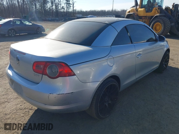 2007 Volkswagen Eos with VIN WVWAA71F87V013816, listed as a IAAI auction lot 41472069 with 210,082 mi miles and . Bid and sale history available at DreamBid. Image 4.