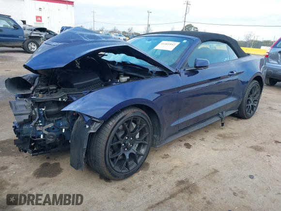 2019 Ford Mustang EcoBoost with VIN 1FATP8UH6K5118864, listed as a IAAI auction lot 41461842 with Not Provided miles. Bid and sale history available at carsss.com. Image 18.