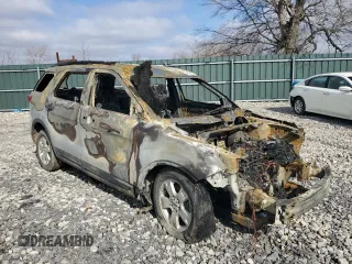 2017 Ford Explorer with VIN 1FM5K8BH3HGB58932, listed as a Copart auction lot 45324275 with Not Provided miles and Non Repairable. Bid and sale history available at carsss.com. Image 4.
