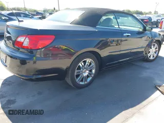 2008 Chrysler Sebring Limited with VIN 1C3LC65M28N692848, listed as a IAAI auction lot 42037136 with 128,278 mi miles. Bid and sale history available at carsss.com. Image 4.