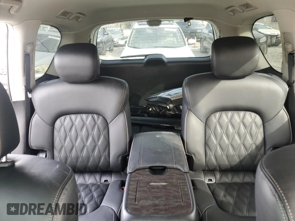 2024 Nissan Armada Platinum with VIN JN8AY2DB1R9850527, listed as a Copart auction lot 88483375 with 7,420 mi miles and Salvage Title. Bid and sale history available at carsss.com. Image 10.