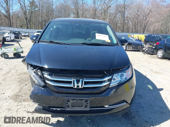 2016 Honda Odyssey EX-L with VIN 5FNRL5H61GB109793, listed as a IAAI auction lot 41827638 with 78,531 mi miles and . Bid and sale history available at DreamBid. Image 12.