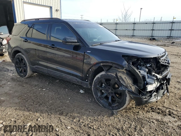 2023 Ford Explorer ST-Line z VIN 1FMSK8KH7PGA50671, wystawiony jako Copart lot #48510865 z przebiegiem 33 367 mil mil oraz Szkoda całkowita • Salvage title. Historia ofert i sprzedaży dostępna na DreamBid. Obrazek 4.