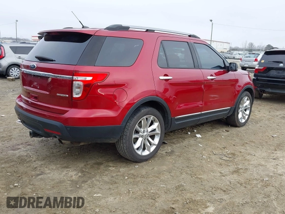2013 Ford Explorer XLT with VIN 1FM5K7D8XDGA96138, listed as a IAAI auction lot 41467615 with 222,791 mi miles and . Bid and sale history available at DreamBid. Image 4.