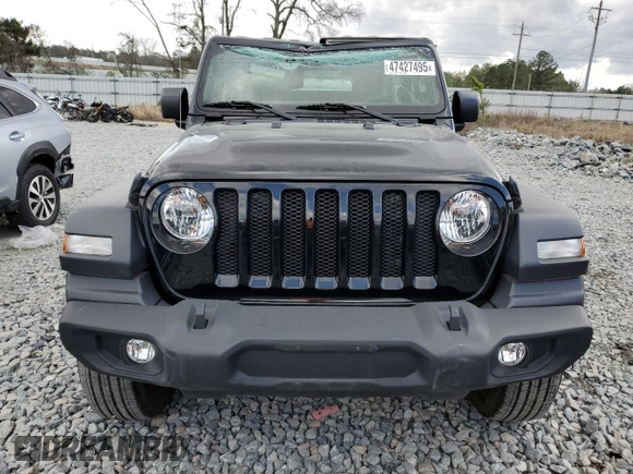 2023 Jeep Wrangler Willys z VIN 1C4HJXAG1PW578099, wystawiony jako Copart lot #47427495 z przebiegiem 9 657 mil mil oraz Szkoda całkowita • Salvage title. Historia ofert i sprzedaży dostępna na DreamBid. Obrazek 5.