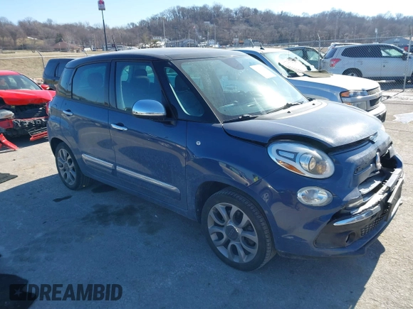 2020 FIAT 500L with VIN ZFBNFACHXLZ042819, listed as a IAAI auction lot 41442734 with 112,406 mi miles and . Bid and sale history available at DreamBid. Image 1.