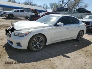 2015 Infiniti Q50 Premium with VIN JN1BV7AP4FM352906, listed as a Copart auction lot 50813885 with Not provided miles and Clean title. Bid and sale history available at DreamBid. Image 1.
