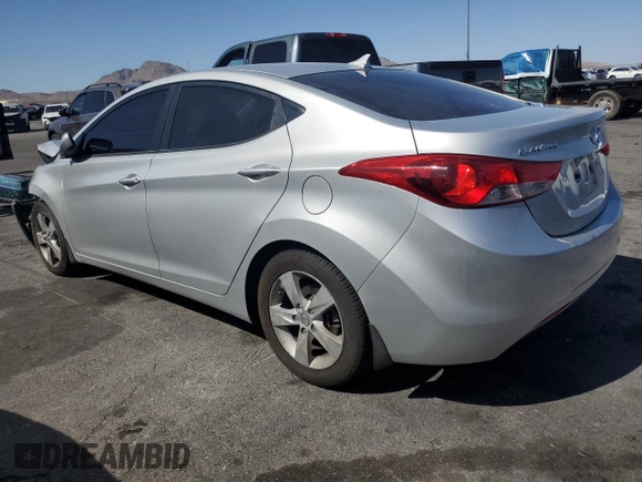 2012 Hyundai Elantra Limited with VIN KMHDH4AE0CU280314, listed as a Copart auction lot 61861285 with 169,868 mi miles and Clean title. Bid and sale history available at DreamBid. Image 2.