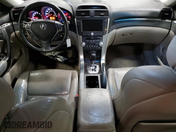 2008 Acura TL with VIN 19UUA66278A047513, listed as a Copart auction lot 52823445 with 240,533 mi miles and Salvage Title. Bid and sale history available at carsss.com. Image 8.