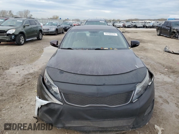 2014 Kia Optima LX with VIN 5XXGM4A7XEG283745, listed as a Copart auction lot 79700374 with 180,030 mi miles and Salvage Title. Bid and sale history available at carsss.com. Image 5.