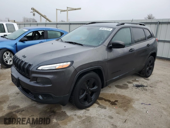 2017 Jeep Cherokee Altitude z VIN 1C4PJLABXHW578483, wystawiony jako Copart lot #84121914 z przebiegiem 118 259 mil mil oraz Szkoda całkowita • Salvage title. Historia ofert i sprzedaży dostępna na DreamBid. Obrazek 1.