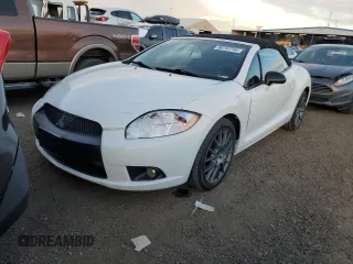 2012 Mitsubishi Eclipse GS Sport with VIN 4A37L2EFXCE002342, listed as a Copart auction lot 86757744 with 66,654 mi miles and Salvage Title. Bid and sale history available at carsss.com. Image 1.