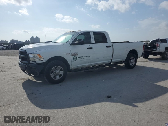 2018 Ram 2500 Tradesman with VIN 3C6UR4HJ7JG402100, listed as a Copart auction lot 45129785 with 192,999 mi miles and Salvage Title. Bid and sale history available at carsss.com. Image 1.