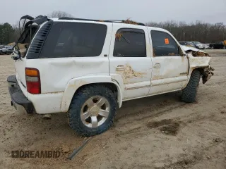 2002 Chevrolet Tahoe Z71 with VIN 1GNEK13Z52R215976, listed as a Copart auction lot 87701755 with 138,475 mi miles and Salvage Title. Bid and sale history available at carsss.com. Image 3.