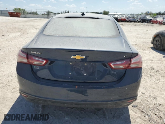 2022 Chevrolet Malibu LT with VIN 1G1ZD5ST7NF135022, listed as a Copart auction lot 48489505 with 66,305 mi miles and Salvage Title. Bid and sale history available at DreamBid. Image 6.