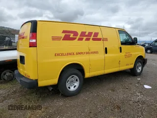 2017 Chevrolet Express Cargo z VIN 1GCWGAFF6H1336863, wystawiony jako Copart lot #54411295 z przebiegiem 267 223 mil mil oraz Szkoda całkowita • Salvage title. Historia ofert i sprzedaży dostępna na DreamBid. Obrazek 3.