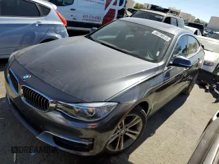 2016 BMW 3 Series GT 328i xDrive with VIN WBA8Z5C50GG501000, listed as a Copart auction lot 60730513 with 56,695 mi miles. Bid and sale history available at carsss.com. Image 1.