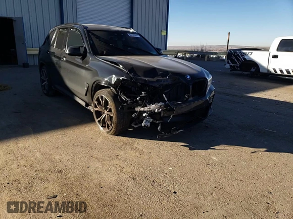 2020 BMW X3 M Competition z VIN 5YMTS0C0XL9B36939, wystawiony jako Copart lot #82792093 z przebiegiem Nie podano mil oraz . Historia ofert i sprzedaży dostępna na DreamBid. Obrazek 10.