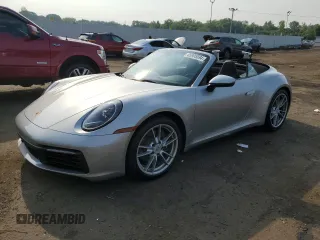 2024 Porsche 911 Carrera with VIN WP0CA2A93RS238669, listed as a Copart auction lot 65905594 with 114 mi miles and Salvage Title. Bid and sale history available at carsss.com. Image 1.